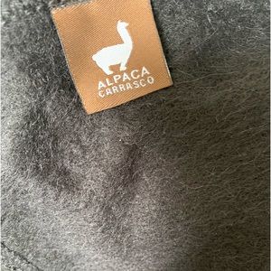 Black Alpaca scarf
